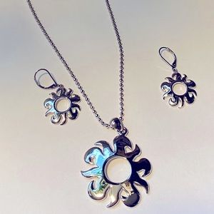 Cookie Lee Sun necklace and earrings set